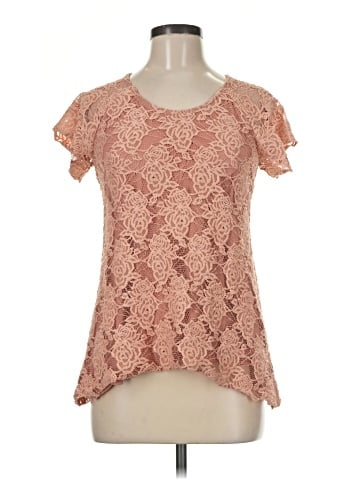 Brittany Black Short Sleeve Top (view 1)