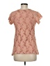 Brittany Black Pink Short Sleeve Top Size M - photo 2