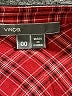 Vince. Plaid Red Long Sleeve Button-Down Shirt Size 00 - photo 7