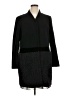 Vera Wang Black Wool Coat Size XL - photo 1