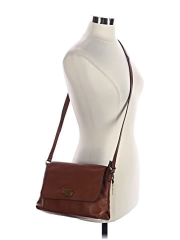 Fossil Leather Crossbody Bag (view 2)