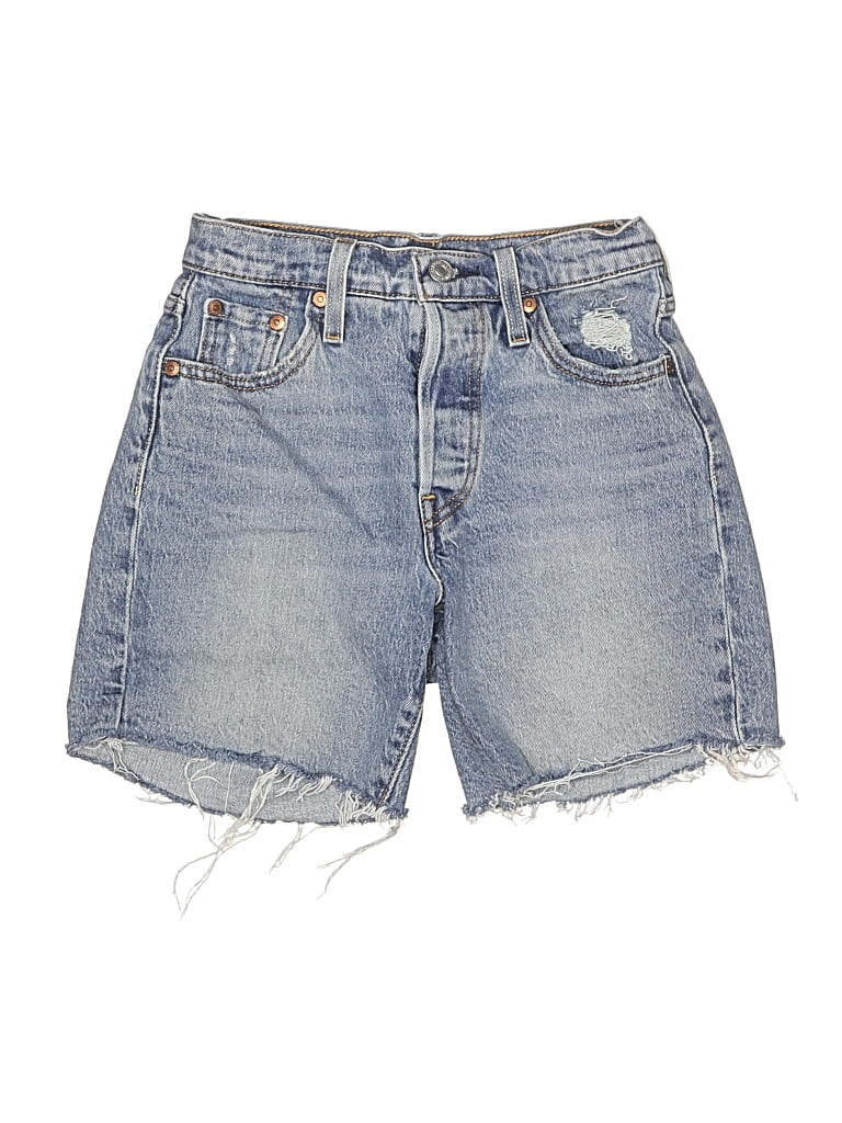 Pre-owned Levi's Denim Shorts In Blue