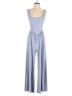 No Comment Solid Blue Jumpsuit Size M - photo 1