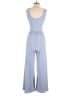 No Comment Solid Blue Jumpsuit Size M - photo 2