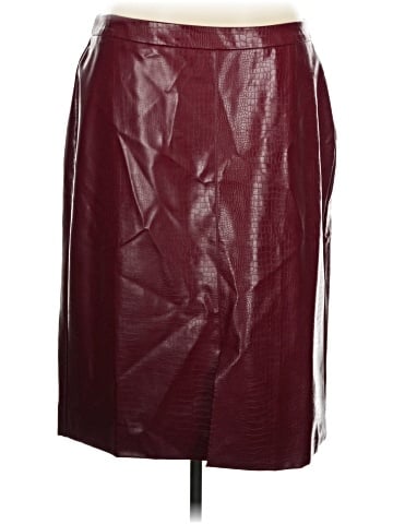 Sunday in Brooklyn Faux Leather Skirt (view 1)