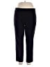 Renuar Solid Black Casual Pants Size 16 - photo 1