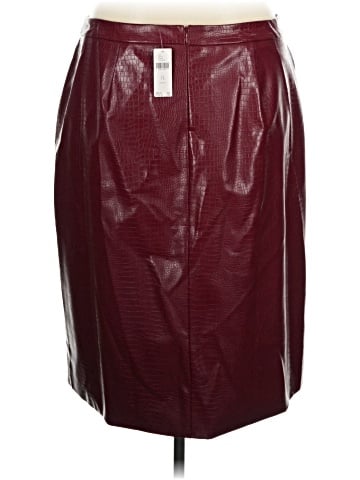 Sunday in Brooklyn Faux Leather Skirt (view 2)