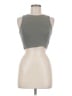 Pull&Bear Gray Sleeveless T-Shirt Size M - photo 1