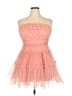 Francesca's 100% Polyester Pink Cocktail Dress Size XL - photo 1