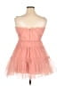 Francesca's 100% Polyester Pink Cocktail Dress Size XL - photo 2