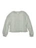 Shein Gray Long Sleeve Top Size 10 - photo 1