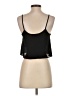 Topshop 100% Polyester Black Sleeveless Top Size 2 - photo 2