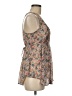 American Rag Cie 100% Polyester Tan Sleeveless Blouse Size M - photo 4