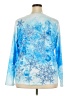 Gloria Vanderbilt Blue Long Sleeve Blouse Size XXL - photo 2