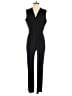 Studio One Solid Black Jumpsuit Size 8 - photo 1