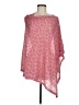 Top It Off Pink Poncho One size - photo 1