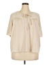 Como Blu Ivory 3/4 Sleeve Blouse Size 2X - photo 1