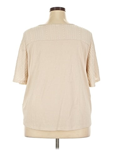 Como Blu 3/4 Sleeve Blouse (view 2)