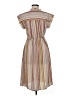Monteau Stripes Tan Casual Dress Size M - photo 2