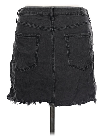Aero Denim Skirt (view 2)