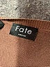 Fate Color Block Brown Pullover Sweater Size M - photo 7