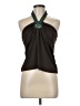 Shein Brown Sleeveless Blouse Size M - photo 1