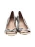 fs/ny 100% Leather Animal Print Snake Print Gray Tan Wedges Size 8 - photo 2