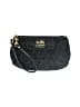 Coach Black Wristlet One size - photo 1
