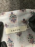 Entro 100% Polyester Paisley Gray Casual Dress Size S - photo 7