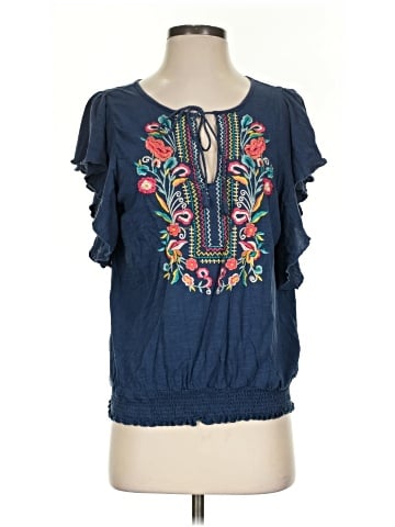 Ranna Gill Short Sleeve Blouse (view 1)