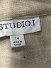 Studio 1 100% Polyester Tan Blazer Size 14 - photo 3