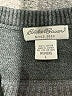 Eddie Bauer 100% Baumwolle Gray Pullover Sweater Size L - photo 7