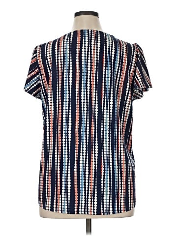 Jones New York Short Sleeve Blouse (view 2)
