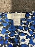 Kenar 100% Polyester Animal Print Blue Long Sleeve Blouse Size M - photo 7