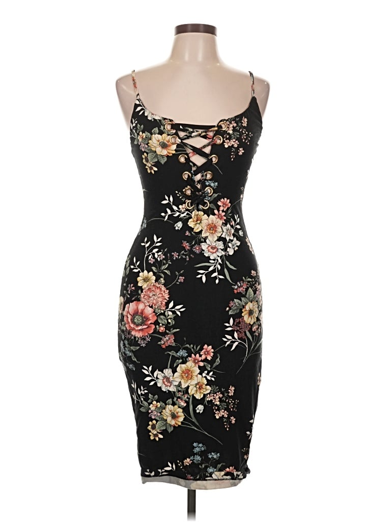 Pre-owned Iris Cocktail Dress In Black
