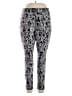 Hue Animal Print Gray Jeggings Size XL - photo 1