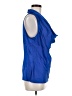 Boston Proper Blue Sleeveless Blouse Size M - photo 4