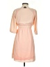 Mossimo Solid Orange Casual Dress Size XS - photo 2