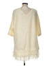 Ryu 100% Polyester Ivory Cocktail Dress Size L - photo 2