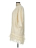 Ryu 100% Polyester Ivory Cocktail Dress Size L - photo 5