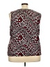 Studio 1940 Red Sleeveless Blouse Size 26 - 28 - photo 2