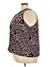 Studio 1940 Red Sleeveless Blouse Size 26 - 28 - photo 5