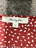 Monday Fun 100% Polyester Polka Dots Burgundy Short Sleeve Blouse Size 1X - photo 7