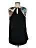 Tt Collection 100% Polyester Floral Graphic Ivory Sleeveless Blouse Size M - photo 2