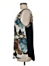 Tt Collection 100% Polyester Floral Graphic Ivory Sleeveless Blouse Size M - photo 5
