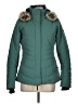 Obermeyer 100% Polyester Solid Green Snow Jacket Size 8 - photo 1