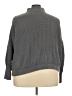Absolutely Famous 100% Polyester Color Block Gray Turtleneck Sweater Size 3X - photo 2