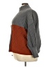 Absolutely Famous 100% Polyester Color Block Gray Turtleneck Sweater Size 3X - photo 5