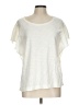 Dylan 100% Cotton Ivory Short Sleeve T-Shirt Size L - photo 1