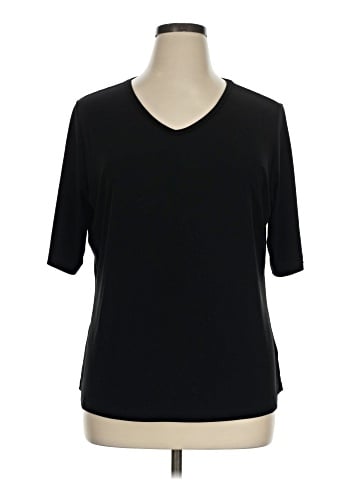Susan Graver 3/4 Sleeve Top (view 1)